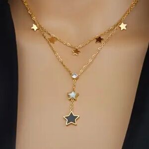 Gold Star Pendant Necklace